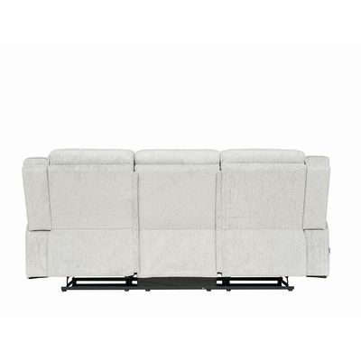 Sawyer 3 Seater Fabric Recliner - L.Grey